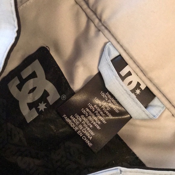 DC SKI SNOWBOARDING SNOW PANTS WATERPROOF LINED NEW - Picture 5 of 9